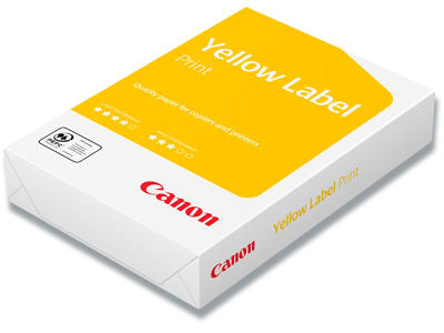 Kopipapir - hvidt, A4, 80 g/m², 500 ark/pakken, Canon Yellow Label WOP512