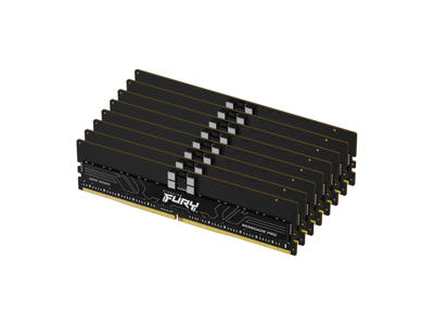 Kingston Technology FURY 256 GB 6000 MT/s DDR5 ECC Reg CL32 DIMM (sæt med 8) Renegade Pro EXPO