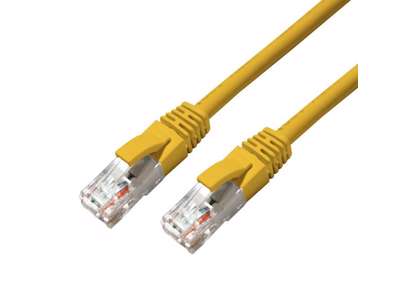 Microconnect MC-UTP6A075Y netværkskabel Gul 7,5 m Cat6a U/UTP (UTP)