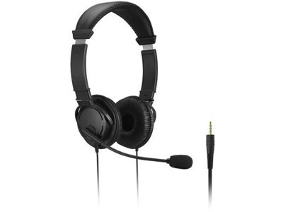 Kensington Headset, HiFi, Med mikrofon- og lydstyrkekontrol