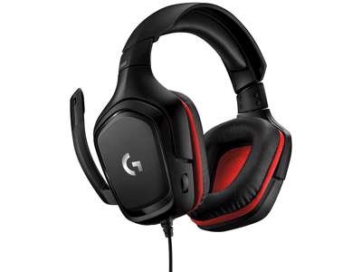 Logitech G332 Gaming Headset Leatherette, Black