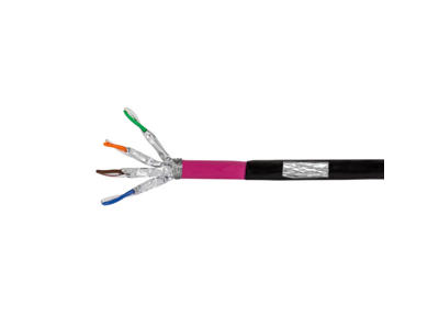 LogiLink CPV0081 netværkskabel Sort 50 m Cat7 S/FTP (S-STP)