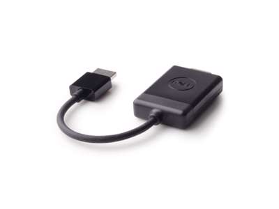 DELL 492-11682 videokabel adapter VGA (D-Sub) HDMI Type A (Standard) Sort