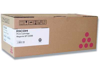 Toner, Aficio, Magenta-rød, 2.000 sider, Ricoh AIO