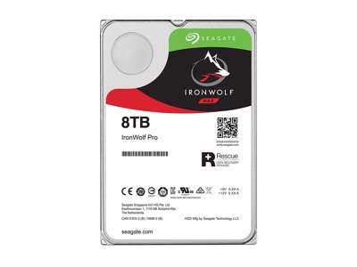 Seagate IronWolf ST8000VN004 harddisk 8 TB 7200 rpm 256 MB 3.5" Serial ATA III