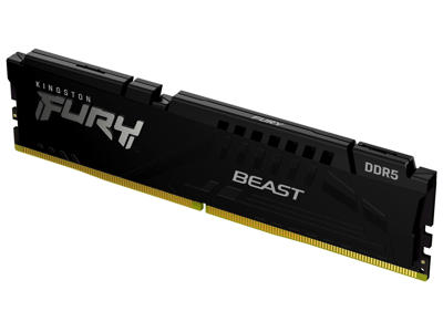 Kingston Technology FURY Beast 16GB 6400MT/s DDR5 CL32 DIMM Black EXPO