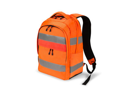 DICOTA Hi-Vis V2 rygsæk Orange Polyethylenterephthalatfolie (PET), Termoplastisk polyurethan (TPU)