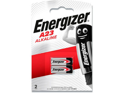 Batteri, A23/E23A, 12 V, 2 stk, Energizer