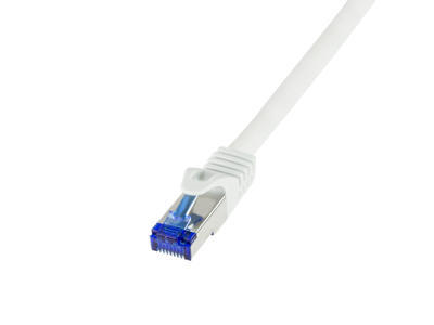 LogiLink C6A021S netværkskabel Hvid 0,5 m Cat6a S/FTP (S-STP)