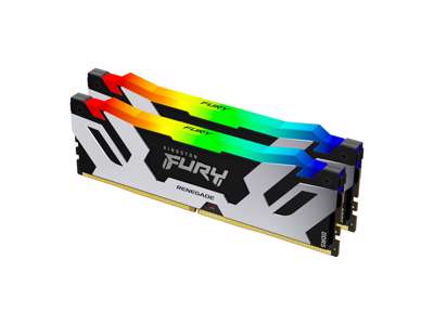 Kingston Technology FURY 32 GB 6400 MT/s DDR5 CL32 DIMM (Sæt med 2) Renegade RGB