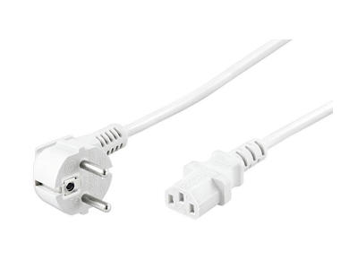 Microconnect PE010450W el-ledning Hvid 5 m C13 forbinder