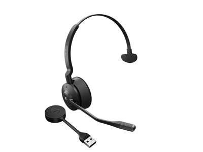 Jabra 9553-450-111 hovedtelefoner/headset Trådløs Kontor/Callcenter Sort, Titanium