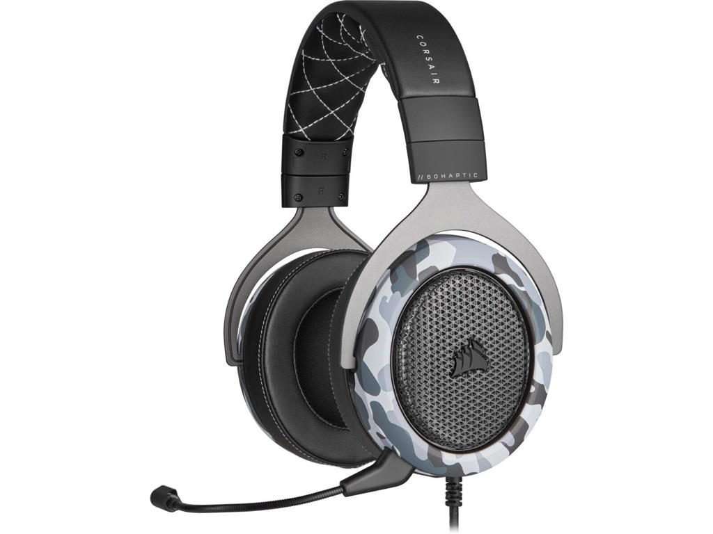 Corsair HS60 HAPTIC Headset Ledningsført Spil Camouflage