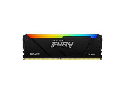 Kingston Technology FURY 16GB 2666MT/s DDR4 CL16 DIMM (Sæt med 2) Beast RGB