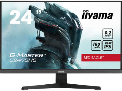 iiyama G-MASTER G2470HS-B1 computerskærm 60,5 cm (23.8") 1920 x 1080 pixel Fuld HD LCD Sort