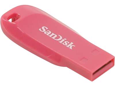 SanDisk Cruzer Blade 64 GB USB-nøgle USB Type-A 2.0 Lyserød