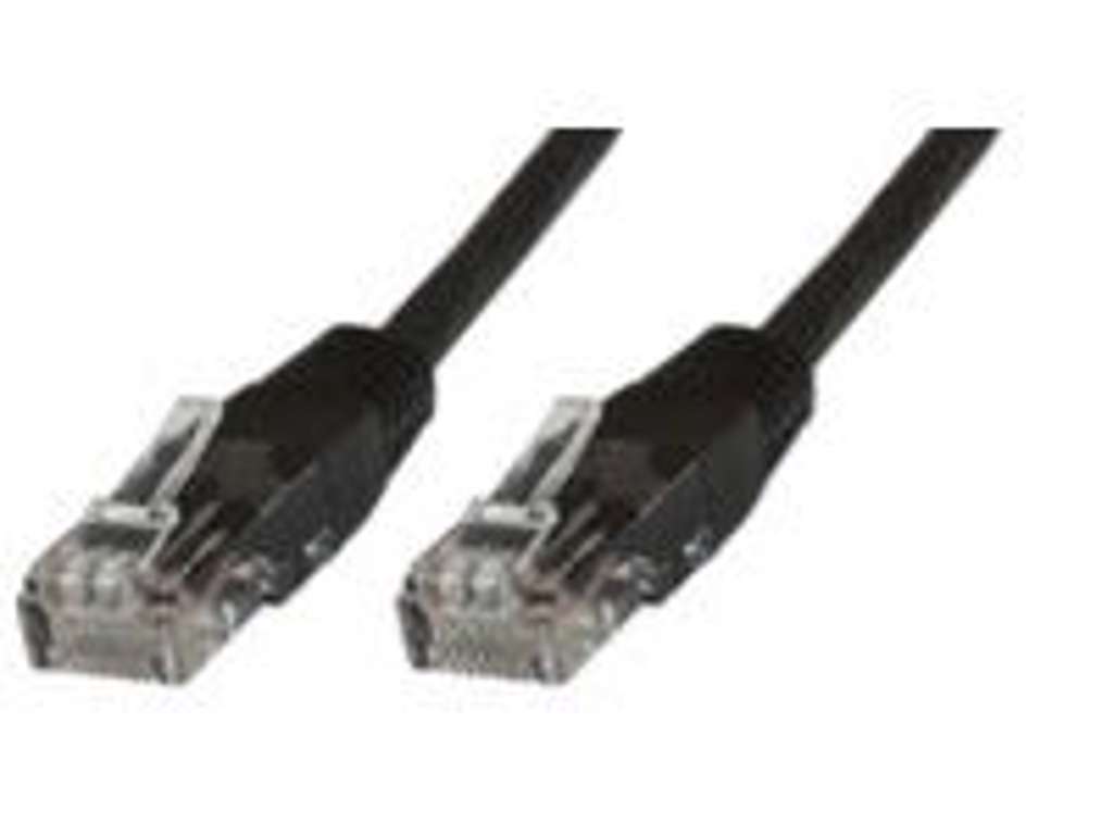 Microconnect B-UTP515S netværkskabel Sort 15 m Cat5e U/UTP (UTP)