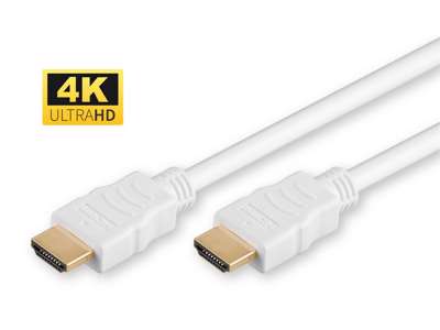 Microconnect HDM19195V1.4W HDMI-kabel 5 m HDMI Type A (Standard) Hvid