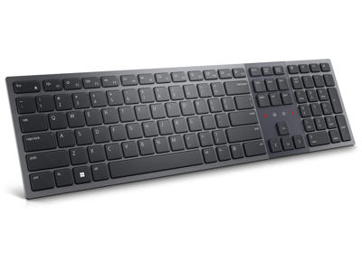 DELL KB900 tastatur Kontor RF trådløs + Bluetooth QWERTY US International Grafit