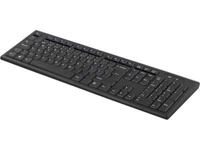 Deltaco TB-122 tastatur Hjem RF trådløst Nordisk Sort