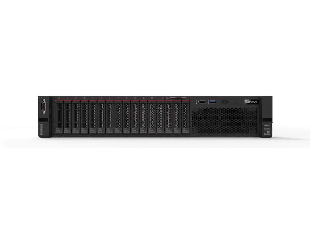 Lenovo ThinkSystem SR590 server 1,8 TB Stativ (2U) Intel® Xeon® 4110 2,1 GHz 16 GB DDR4-SDRAM 750 W