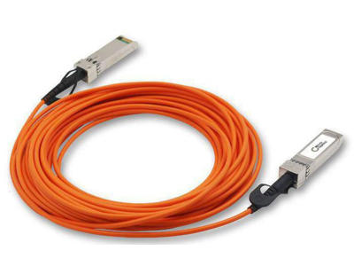 Lanview MO-Q+DA0001 InfiniBand og fiberoptisk kabel 1 m QSFP+ Orange