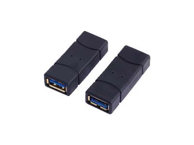 LogiLink USB 3.0-A F/F Sort