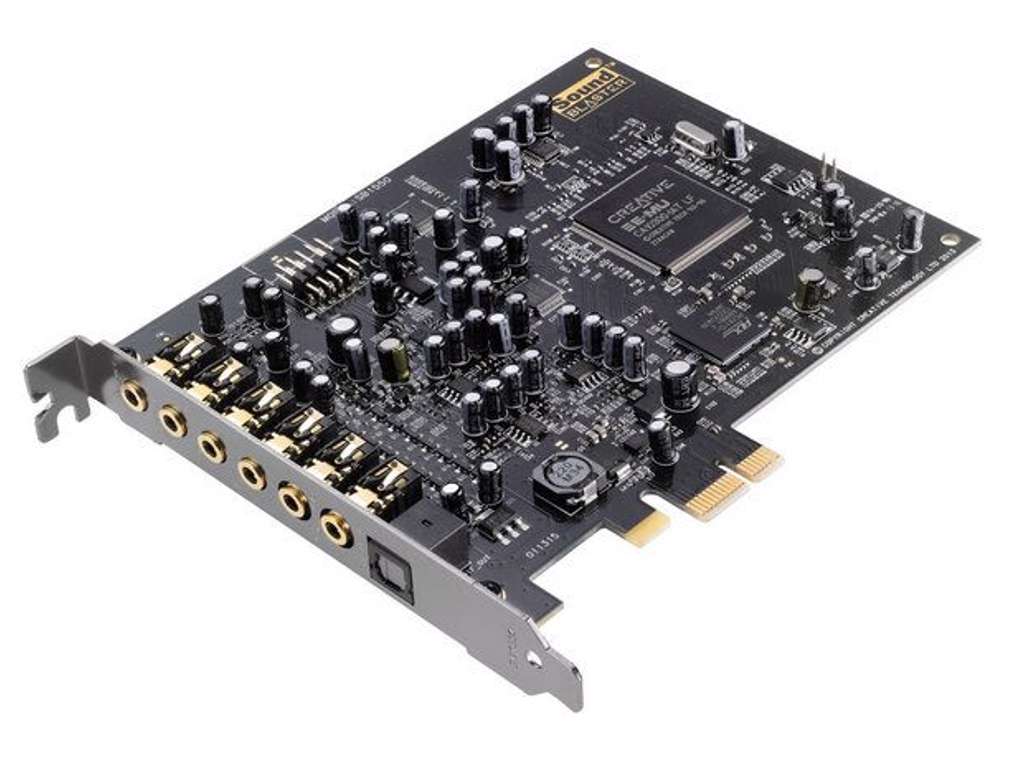 Creative Labs Sound Blaster Audigy Rx Intern 7.1 kanaler PCI-E