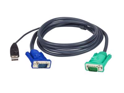 ATEN 2L-5205U KVM-kabel Sort 5 m