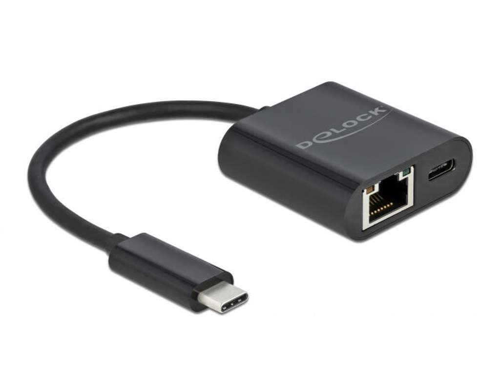 DeLOCK 66644 dockingstation Ledningsført USB 3.2 Gen 1 (3.1 Gen 1) Type-C Sort