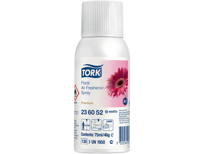 Duftspray, Blomster, Refill, 75 ml, 1 stk, Tork Premium A1