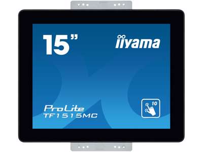 iiyama ProLite TF1515MC-B2 computerskærm 38,1 cm (15") 1024 x 768 pixel XGA LED Berøringsskærm Sort