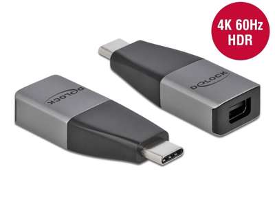 DeLOCK 64121 USB grafisk adapter 4096 x 2160 pixel Grå