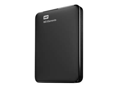 Western Digital WD Elements Portable ekstern harddisk 4 TB 2.5" USB 3.2 Gen 1 (3.1 Gen 1) Sort