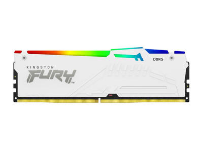 Kingston Technology FURY Beast 32 GB 6000 MT/s DDR5 CL36 DIMM (sæt med 2) White RGB EXPO