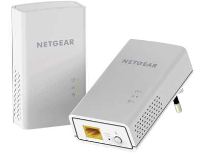 NETGEAR PLW1000 1000 Mbit/s Ethernet LAN Wi-Fi Hvid