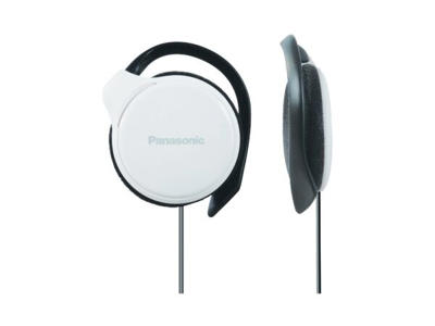 Panasonic RP-HS46E-W hovedtelefoner/headset Ledningsført Ørekrog Musik Sort, Hvid