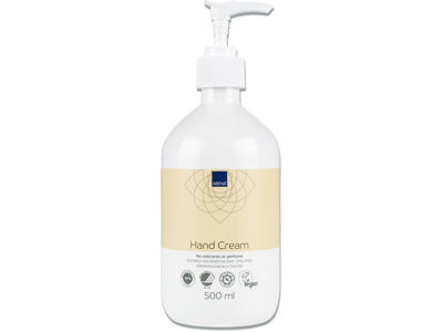 Håndcreme, Uden farve og parfume, 21% fedt, 500 ml, Abena 