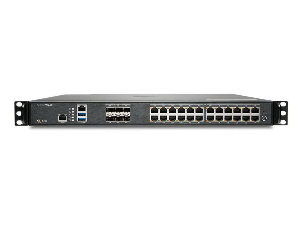 SonicWall NSA 4700 firewall (hardware) 18 Gbit/sek.