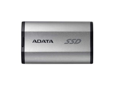 ADATA SD810 500 GB USB Type-C USB 3.2 Gen 2x2 Sort, Sølv