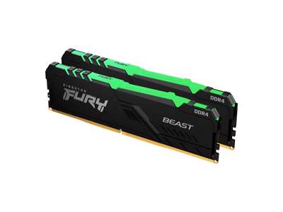 Kingston Technology FURY Beast RGB hukommelsesmodul 16 GB 2 x 8 GB DDR4 3733 MHz