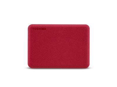 Toshiba Canvio Advance ekstern harddisk 1 TB 2.5" USB Type-A 2.0/3.2 Gen 1 (3.1 Gen 1) Rød