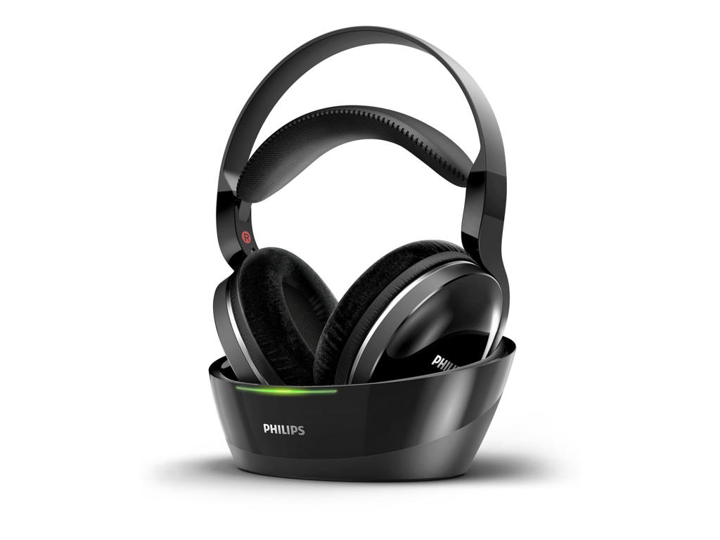 Philips SHD8850/12 hovedtelefoner/headset Trådløs Musik Sort