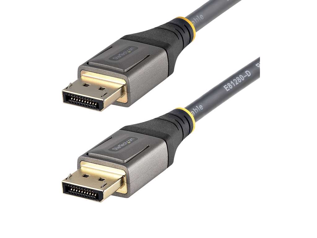 StarTech.com DP14VMM3M DisplayPort kabel 3 m Grå, Sort