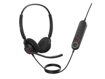 Jabra 4099-419-299 hovedtelefoner/headset Ledningsført Kontor/Callcenter USB Type-C Sort