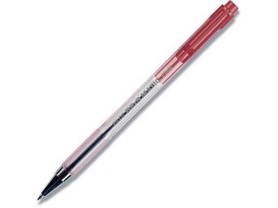 Kuglepen, 0.7 mm, 0.22 mm, Rød, Pilot Matic Fine BP-S-135F-R