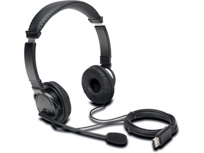 Kensington Headset, USB, HiFi, Med mikrofon