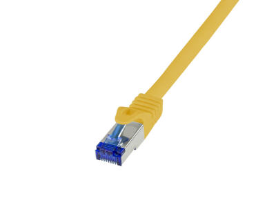 LogiLink C6A017S netværkskabel Gul 0,25 m Cat6a S/FTP (S-STP)