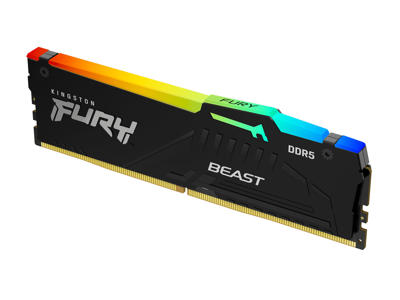 Kingston Technology FURY Beast 16GB 6000MT/s DDR5 CL36 DIMM RGB EXPO