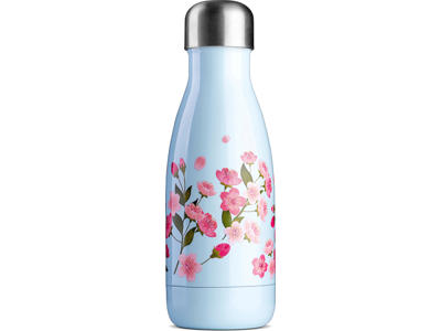 Vandflaske, Thermoeffekt, Floral, 280 ml, Jobout Mini